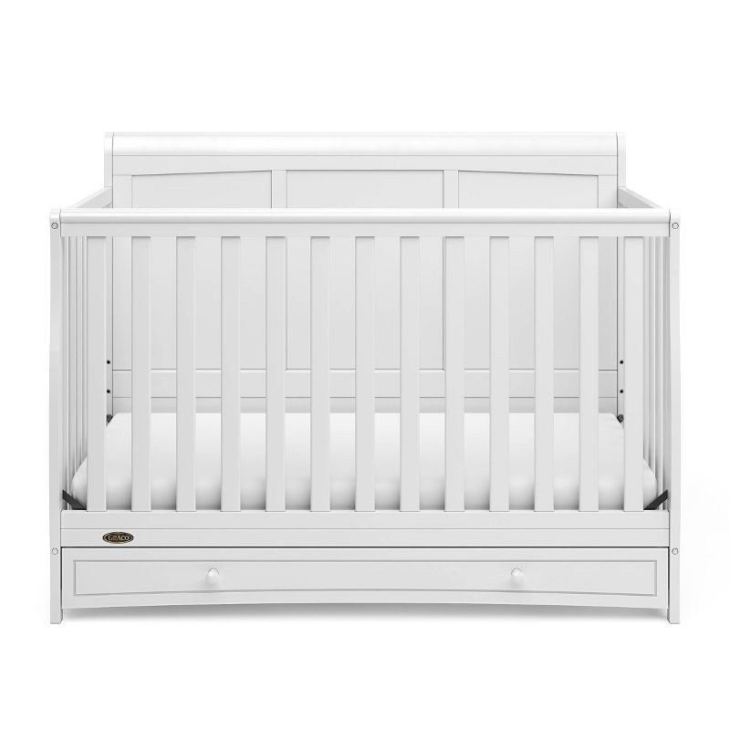 Graco Asheville 5-in-1 Convertible Crib with Drawer, 4 of 10