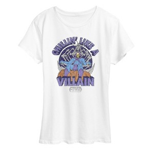 Women's - Masters of the Universe - Skeletor Chillin' Like a Villain Short Sleeve Graphic T-Shirt - 1 of 4
