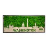 Gulches Washington Moss City Silhouette Metal Wall Art - Elegant Urban Decor - 2 of 4