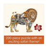 The Learning Journey International Wildlife World Puzzle - Safari 200pc Jigsaw Puzzle - 4 of 4