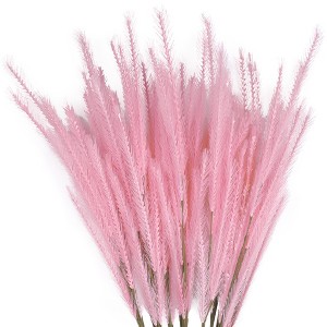 Unique Bargains Faux Wheat Grass Artificial Plants Decor 32" 12 Pcs - 1 of 4