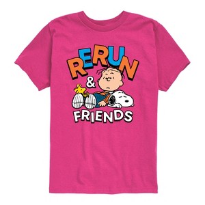 Boys' - Peanuts - Rerun And Friends Short Sleeve Graphic T-Shirt - 1 of 4