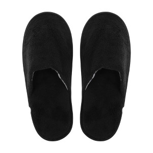 Unique Bargains Coral Fleece Disposable Slippers 1 Pair - 1 of 4
