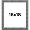 PosterPalooza | Distressed Black Picture Frame - UV Acrylic, Foam Board Backing, Hanging Hardware - 2 of 4