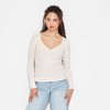 Women's Long Sleeve Henley T-Shirt - Wild Fable™ - 2 of 4