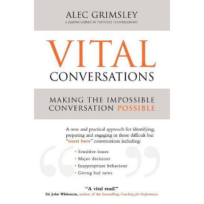 Vital Conversations - by  Alec Grimsley (Paperback)