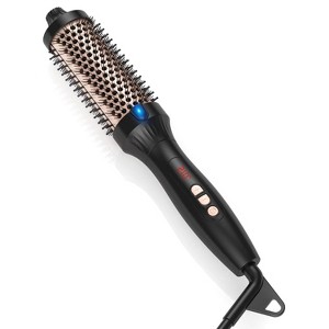 Dryhsip Thermal Brush Heated Round Brush Hair Curling Brush Ceramic Titanium Barrel,30s Fast Heating,for Salon-Quality Blowouts Curls Waves at Home - 1 of 4