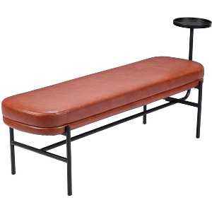 Zuo Ploce Bench Brown - 1 of 4