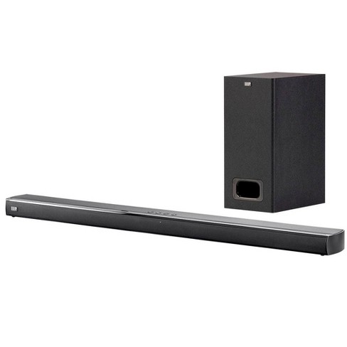 Monoprice Sb 0sw Premium Slim Soundbar With Wireless Subwoofer Hdmi Arc Bluetooth Optical And Coax Inputs Target