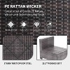 7-Piece Outdoor Rattan Patio Furniture Set - 4 of 4