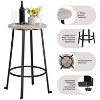 Yaheetech 3-Piece Industrial Dining Table Set with Metal Legs - 4 of 4