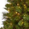 Nearly Natural 6-ft Mount Hood Spruce Artificial Christmas Tree with 300 Warm White Lights and 673 Bendable Branches - 3 of 4