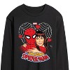 Men's - Marvel - Spider-man Mary Jane Heart Long Sleeve Graphic T-Shirt - 2 of 4