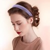 Unique Bargains Women's Simplicity Rhinestone Wide-brimmed Headband 1 Pc - 3 of 4