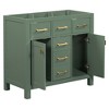 VYNXARIA 36'' Bathroom Vanity - Modern Freestanding Storage Cabinet in Green - 4 of 4