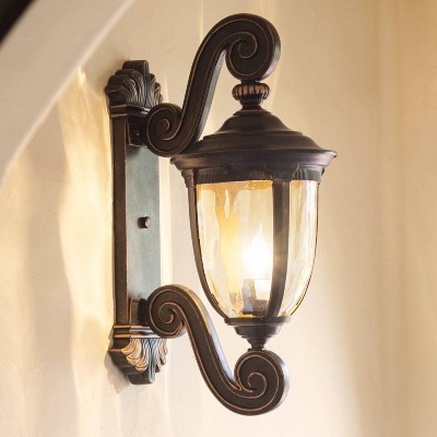 John Timberland Bellagio Vintage Rustic Outdoor Wall Light Fixture ...