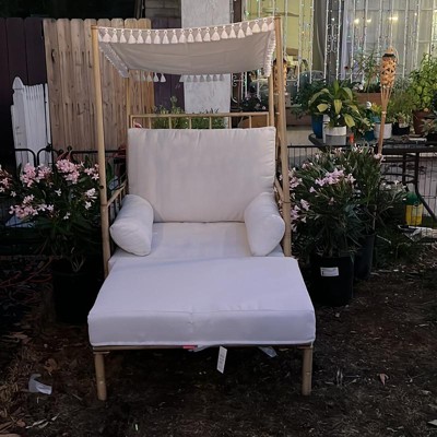 Patio best sale canopy chair