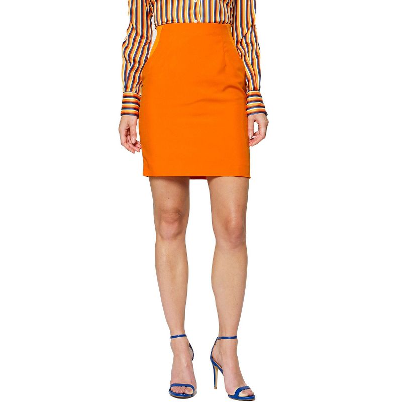 OppoSuits Women's Suit - Foxy Orange, 4 of 7