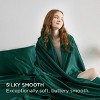Satin Sheets Queen Size - Similar to Silk Sheets, Silky Bedsheet, Luxury & Ultra Soft, Non-Fading & Wrinkle Free, Good for Hair & Skin, Gifts for Wome - 3 of 4