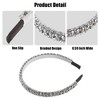 Unique Bargains Women's Faux Crystal Headband 0.59" Wide 1Pc - 3 of 4