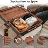 YONWAY 4 Piece Luggage Set, ABS Hard Shell Lightweight Expandable Travel Luggage with 4 Packing Cubes, TSA Lock, Spinner Wheels for Men Women - 2 of 4