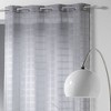 Evideco French Home Goods Adjustable Café Curtain Rod Set – Available in 19"-29" or 29"-49" – Extendable Design with Matching Brackets, Small Windows - 2 of 4
