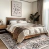 ABYNOW 8x10 Machine Washable Area Rug – Modern Abstract Soft Low-Pile Carpet with Non-Slip Backing for Living Room & Bedroom - 2 of 4
