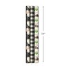 Hallmark Black Christmas Wrapping Paper with Cut Lines on Reverse - 3 of 4
