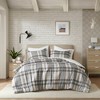 Gulches Twin Twin XL Vintage Plaid 2 Piece Duvet Cover Set - 2 of 4