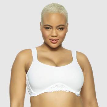 Plus Size Women's Uplifting Plunge Bra by Catherines in White