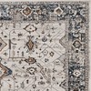 HomeRoots 7' X 10' Ivory Gray And Brown Floral Area Rug - 4 of 4