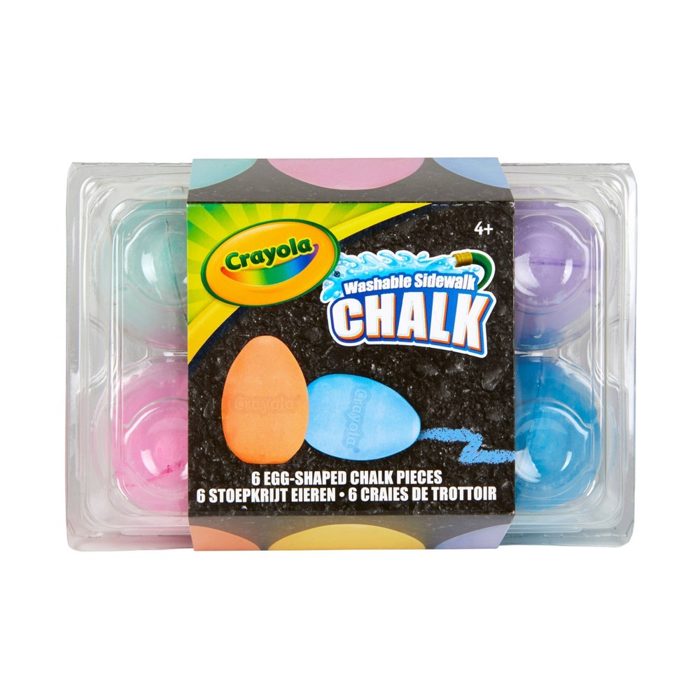 UPC 071662620516 product image for Crayola 6ct Easter Egg Chalk | upcitemdb.com