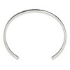 Black Bow Jewelry 3mm Stainless Steel Enamel & Crystal ADVENTURE BEGINS Cuff Bracelet - 2 of 4