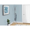 TiramisuBest Black Metal Free - Standing Coat Rack Hall Tree: 74" Tall with 11 Hooks, Ideal for Entryway & Bedroom, Contemporary Modern Design! - 2 of 4