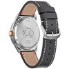 Disney Citizen Eco-Drive Watch featuring Mickey Mouse Special Edition Disney 100 Mickey Mouse Club and Pin Box Set, Gray Leather Strap 3 Hand - 4 of 4