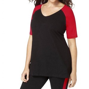 Women's Plus Size Baseball Shirt - Always for Me - 1 of 1