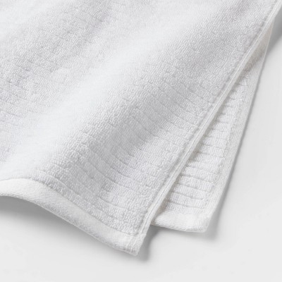 2pk Quick Dry Ribbed Bath Towel Set - Thumbnail 4