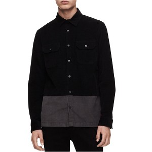 Calvin Klein Mens Colorblocked Corduroy Button Up Shirt - 1 of 1