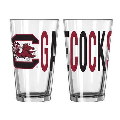 NCAA South Carolina Gamecocks Overtime Pint Glass - 16oz