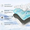 Dyonery 4 Inch Extra Firm Mattress Topper, Reversible Cooling Memory Foam Bed Pad, Bamboo Charcoal High Density Support for Pain Relief - 3 of 4