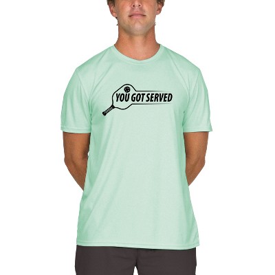 Vapor Apparel Men's Pickleball You Got Served UPF 50+ T-Shirt for Sports and Outdoor Lifestyle