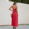 Women's Front Twist & Keyhole Maxi Dress - Cupshe - 4 of 4