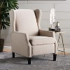 Wing Back Recliner Chair, Recliner Sofa PU Leather for Adults, Recliners Home Theater Seating with Lumbar Support, Armchair for Living Room - 3 of 4