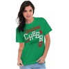Festive Holiday Christmas Cheer Squad Womens Graphic T Shirt Tees Brisco Brands - 4 of 4