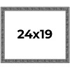 PosterPalooza | Distressed Black Picture Frame - UV Acrylic, Backing Board, Hanging Hardware Included - 2 of 4