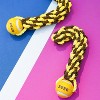 ZEZE Mark Rope & Tennis Ball Dog Toy - 3 of 4