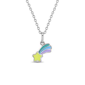 Girls' Dazzling Unicorn Sterling Silver Necklace - In Season Jewelry