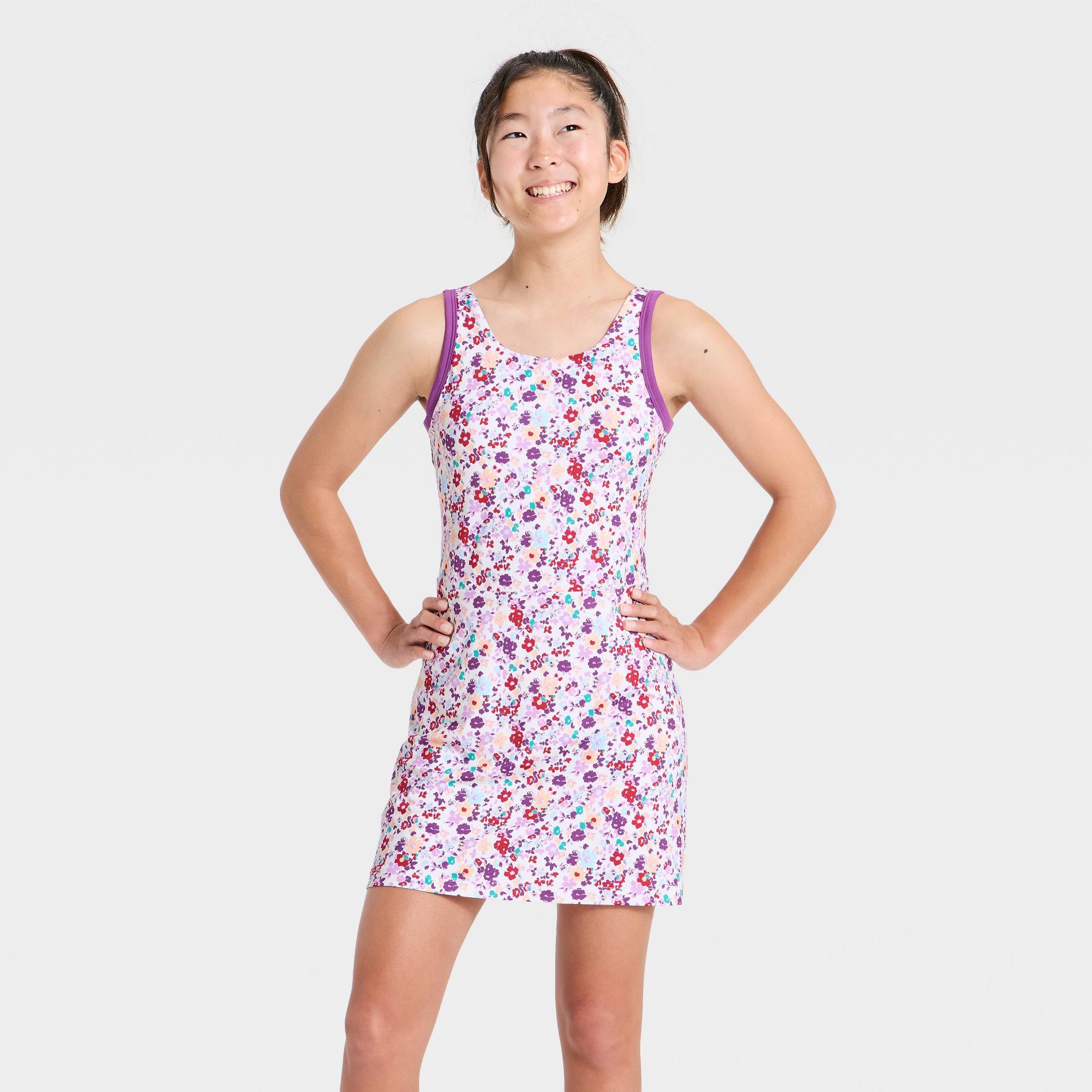 Girls' High Neck Active Dress - All In Motion™
