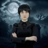 Kroeger Inc. Black Crown Braid Adult Costume Wig - 2 of 4