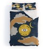 Deny Designs Queen Alja Horvat We are What We Think About Duvet Cover and Pillow Shams: Abstract Non-Woven, Machine Washable - 2 of 4